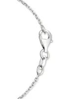 Diamond Pear Halo 18" Pendant Necklace (1/3 ct. t.w.) in 14k White Gold