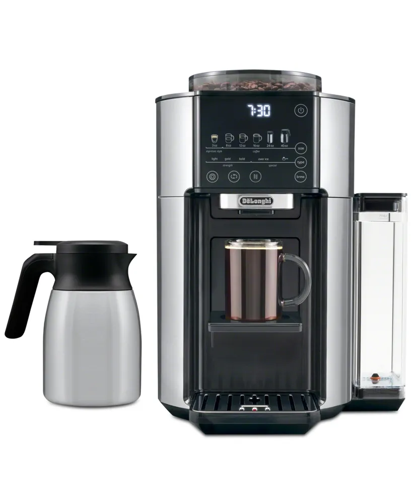 DeLonghi TrueBrew Automatic Bean Extract Coffee Machine with Carafe