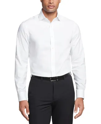 Tommy Hilfiger Men's Th Flex Essentials Wrinkle Resistant Stretch Dress Shirt