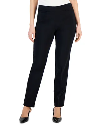 Jm Collection Women's Pull-On Slim-Leg Ankle Pants, Created for Macy's
