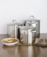 Sedona Kitchen 3-Pc. Stainless Steel Stockpot Set