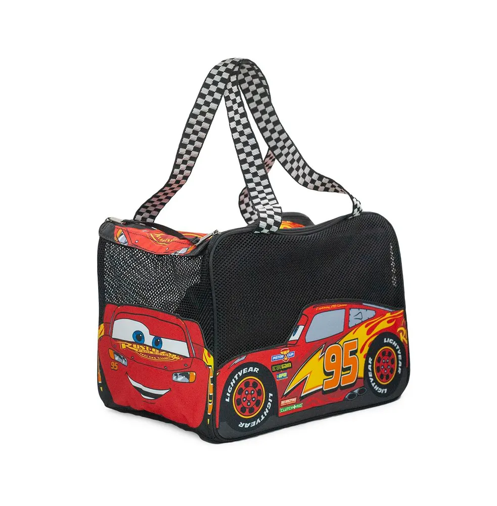 Disney Pet Carrier, Cars Lightning McQueen Car, Dog Cat Bunny Carrying Case