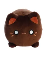 Aurora Small Kona Coffee Meowchi Tasty Peach Enchanting Plush Toy Brown 7"