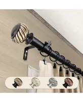 Baldir 1" Curtain Rod 48-84"