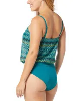 Coco Reef Laguna Crochet Tankini Top Bikini Bottom