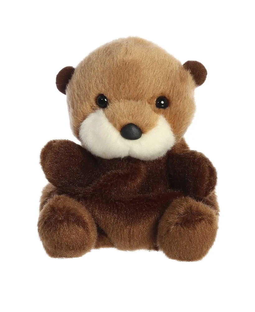 Aurora Mini Selena Sea Otter Palm Pals Adorable Plush Toy Brown 5"