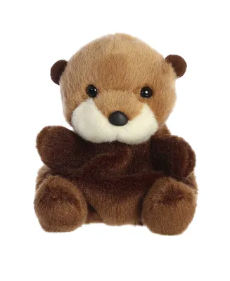 Aurora Mini Selena Sea Otter Palm Pals Adorable Plush Toy Brown 5.5"