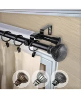 Magnolia 13/16" Double Curtain Rod 28-48"