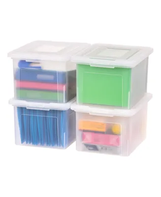 4 Pack Letter/Legal Size File Box