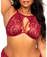 Emmeline Women's Plus-Size Unlined Plunge Bra