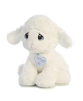 Aurora Medium Luffie Lamb Precious Moments Inspirational Plush Toy White 10"