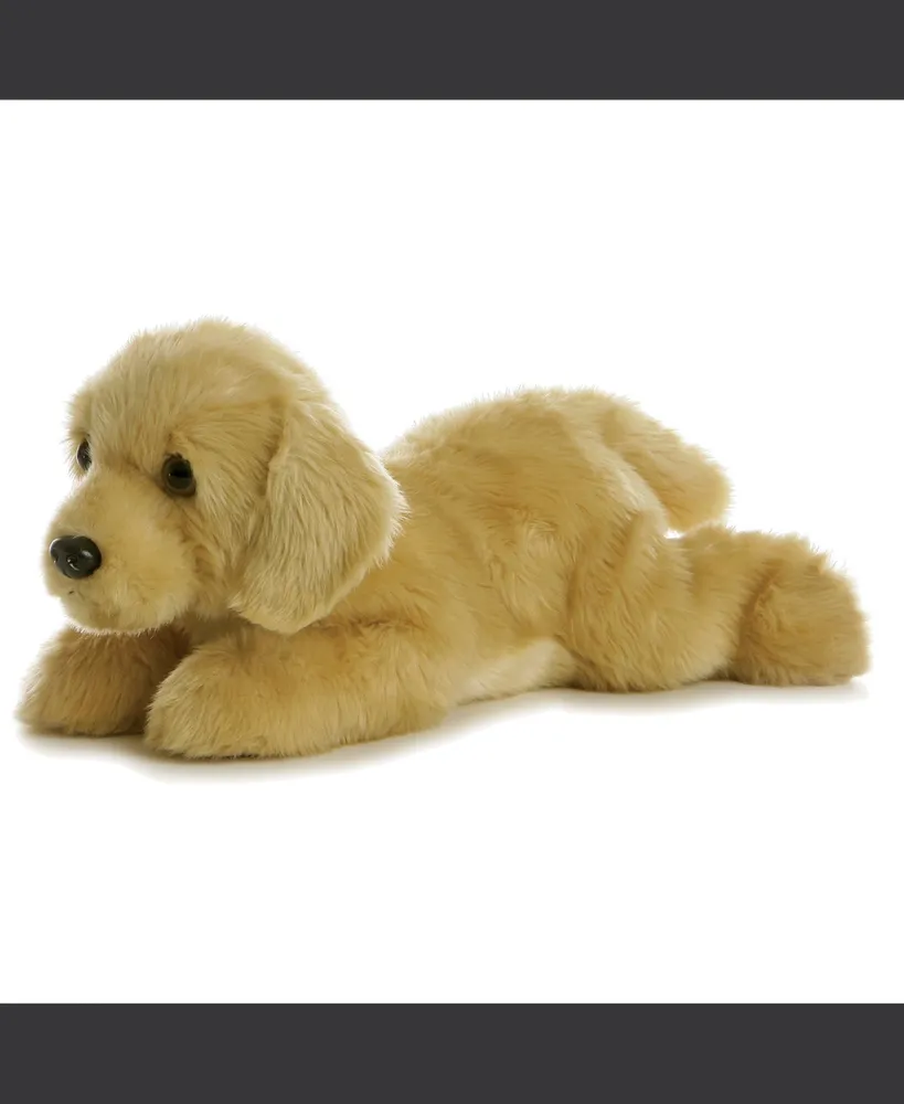 Aurora Medium Goldie Flopsie Adorable Plush Toy Brown 12"