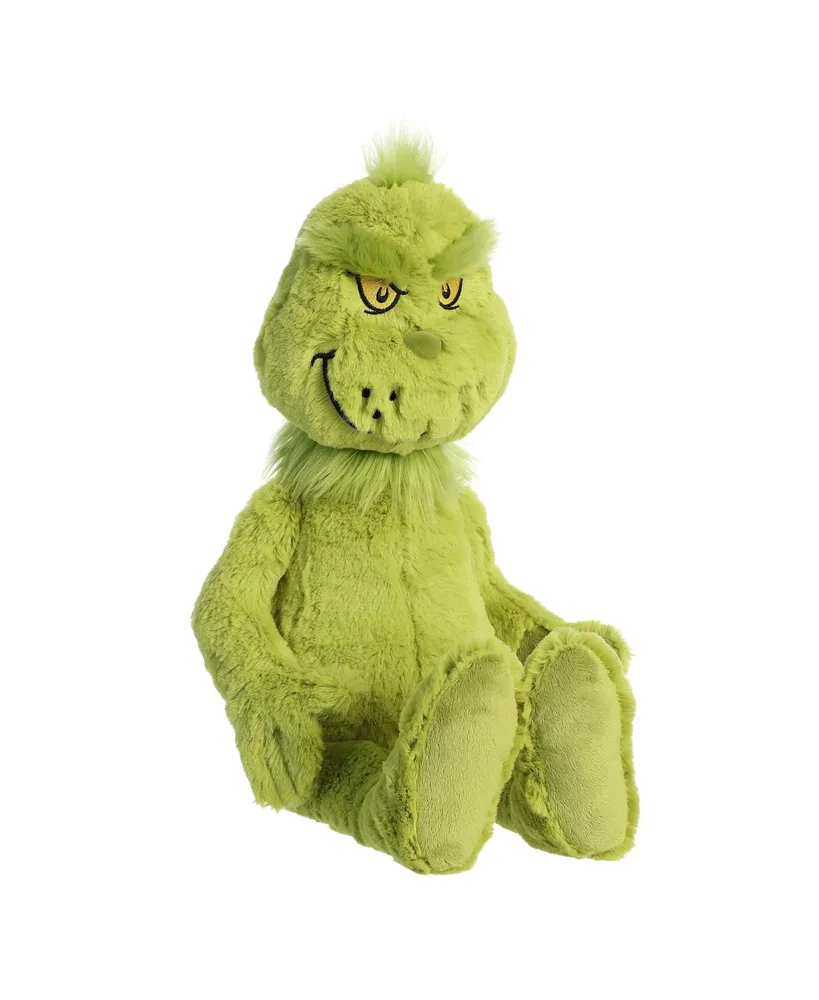 Aurora Large Grinch Dr. Seuss Whimsical Plush Toy Green