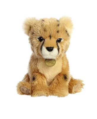 Aurora Small Cheetah Cub Miyoni Tots Adorable Plush Toy Gold 9"