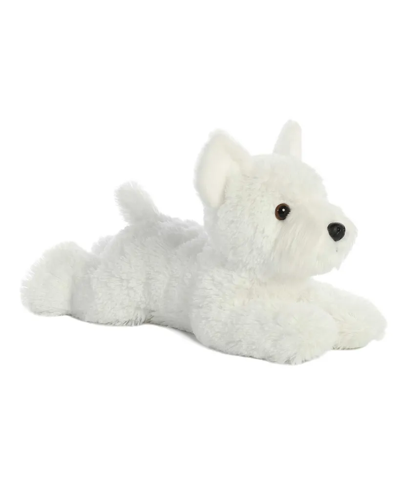 Aurora Medium Bernie Mountain Dog Flopsie Adorable Plush Toy White 12