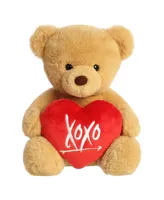 Aurora Medium Xoxo Bear Valentine Heartwarming Plush Toy Brown