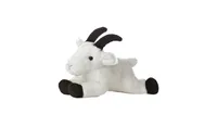 Aurora Small Rocky Mountain Goat Mini Flopsie Adorable Plush Toy White 8"