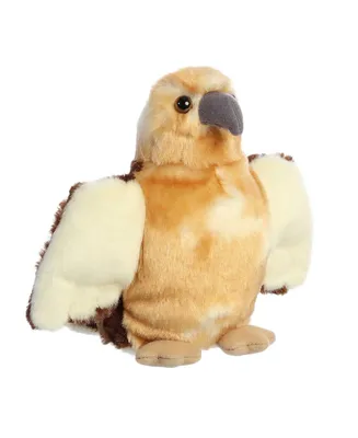 Aurora Small Ranger Hawk Mini Flopsie Adorable Plush Toy Brown 6.5"