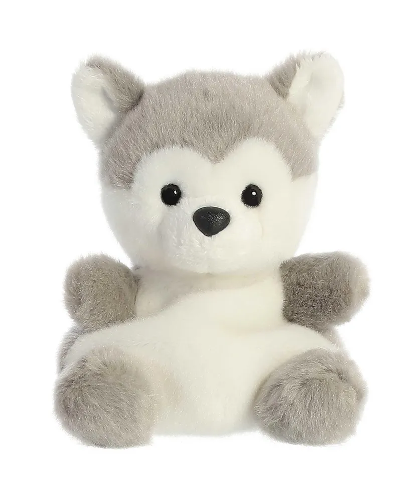 Aurora - Mini Gray Palm Pals - 5 Lucian Wolf - Adorable Stuffed