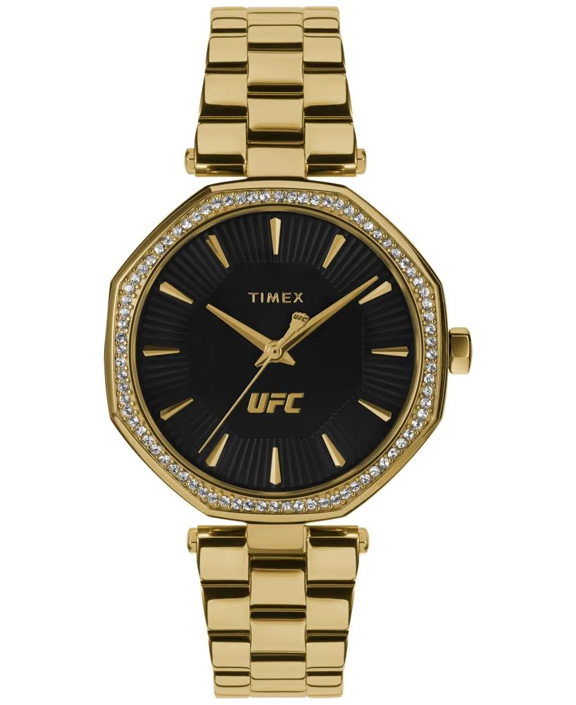 Timex Ufc Women's Jewel Analog -Tone Stainless Steel Watch, 36mm