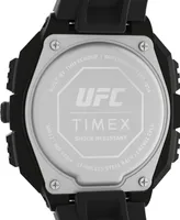 Timex Ufc Men's Shockxl Digital Black Polyurethane Watch