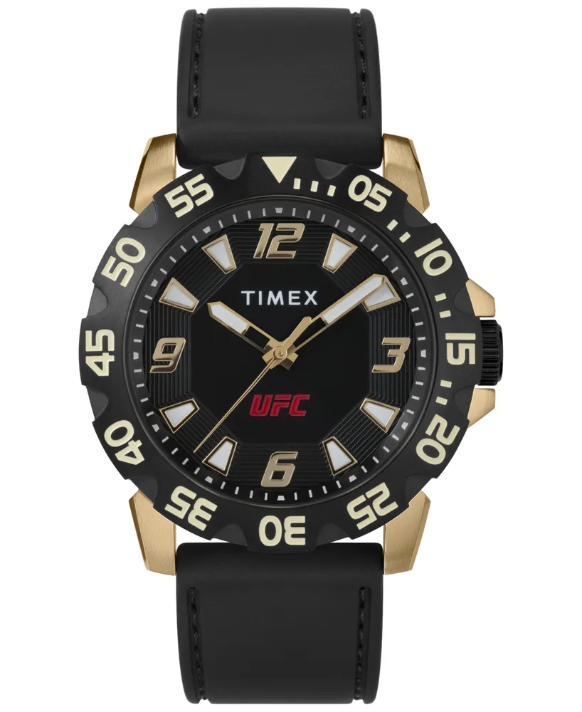 Timex Ufc Men's Champ Digital Black Silicone Watch, 42mm