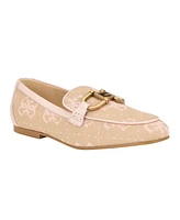 Guess Women's Isaac Slip On Flat Loafers with Hardware