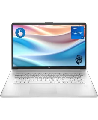 Hp Essential 17 Laptop, 17.3" Hd+ Touchscreen 60Hz, Intel Core i7-1255U, Intel Iris Xe Graphics, 16GB DDR4 Ram, 512GB PCIe M.2 Ssd, Wi-Fi 6, Windows 1