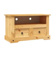 Tv Stand Mexican Pine Corona Range 35.8"x16.9"x22"