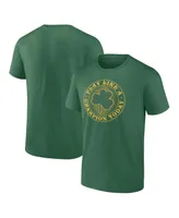 Men's Fanatics Green Notre Dame Fighting Irish Play Like A Champion Today Hometown T-shirt