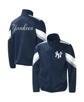 Men's G-iii Sports by Carl Banks Navy New York Yankees Earned Run Full-Zip Jacket