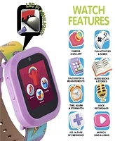 Playzoom V3 Girls Purple Silicone Smartwatch 42mm Gift Set