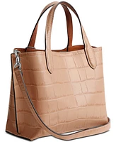 Coach Embossed Croc Willow Tote 24