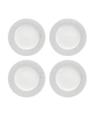 Fortessa Amanda Embossed Dinner Plates, Set of 4
