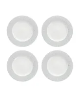 Fortessa Amanda Embossed Dinner Plates, Set of 4