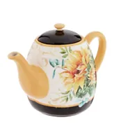 Certified International Sunflower Fields Teapot