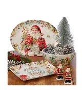 Certified International Christmas Story Rectangular Platter