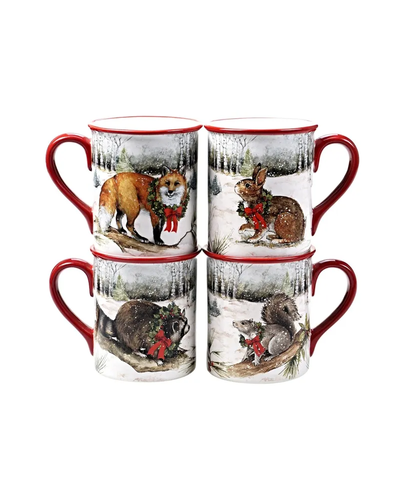 Certified International Winter Forest 16 Piece Dinnerware