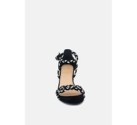 Rag & Co Candance Womens Block Heel Sandal