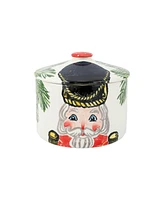 Nutcrackers Biscotti Jar