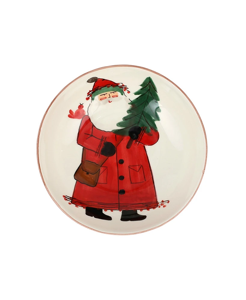 Old St. Nick Medium Serving Bowl