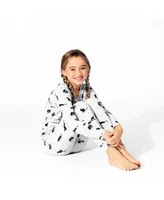Bellabu Toddler |Child Bear Unisex Kids Black Cat Halloween Set of 2 Piece Pajamas