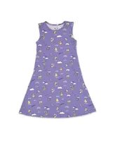 Bellabu Bear Toddler |Child Girls Rainbow Dress