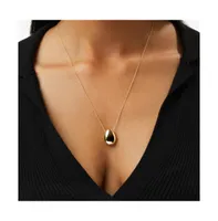 Ana Luisa Gold Pendant Necklace - Pebble