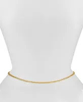 Oma The Label 18k Gold-Plated Cuban Link Waist Chain