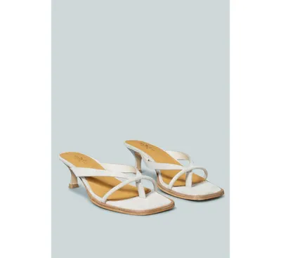 Winslet Womens Heeled Thong Sandal