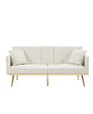 Simplie Fun Velvet Sofa Bed