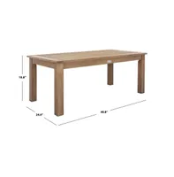 Santa Cruz Patio Coffee Table