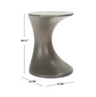 Kavita Concrete Accent Stool