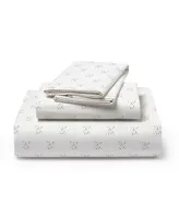 Justina Blakeney Xoxo 200-Thread Count Cotton Percale -Pc. Sheet Set